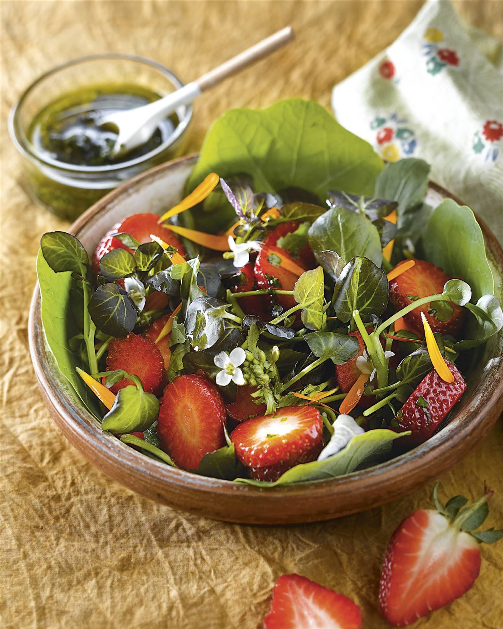 ensalada fresas